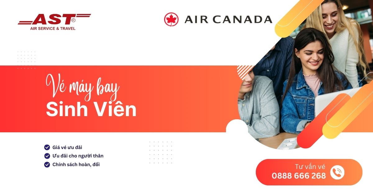 Air Canada đồng hành cùng du học sinh Việt Nam